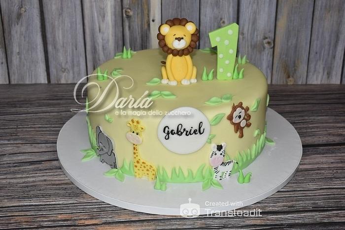 Baby savana cake