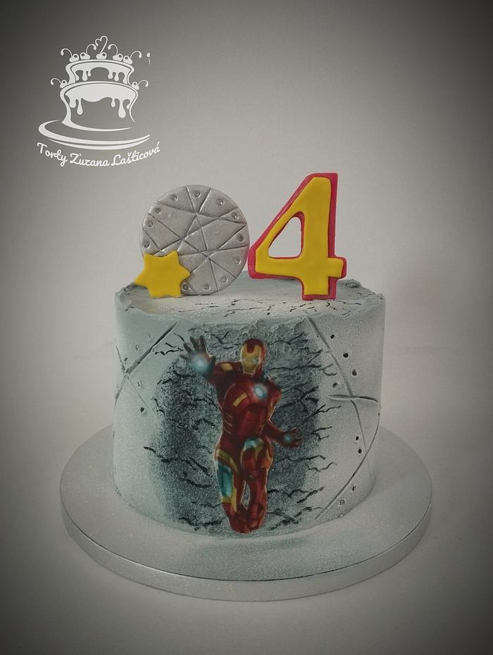 Ironman cake