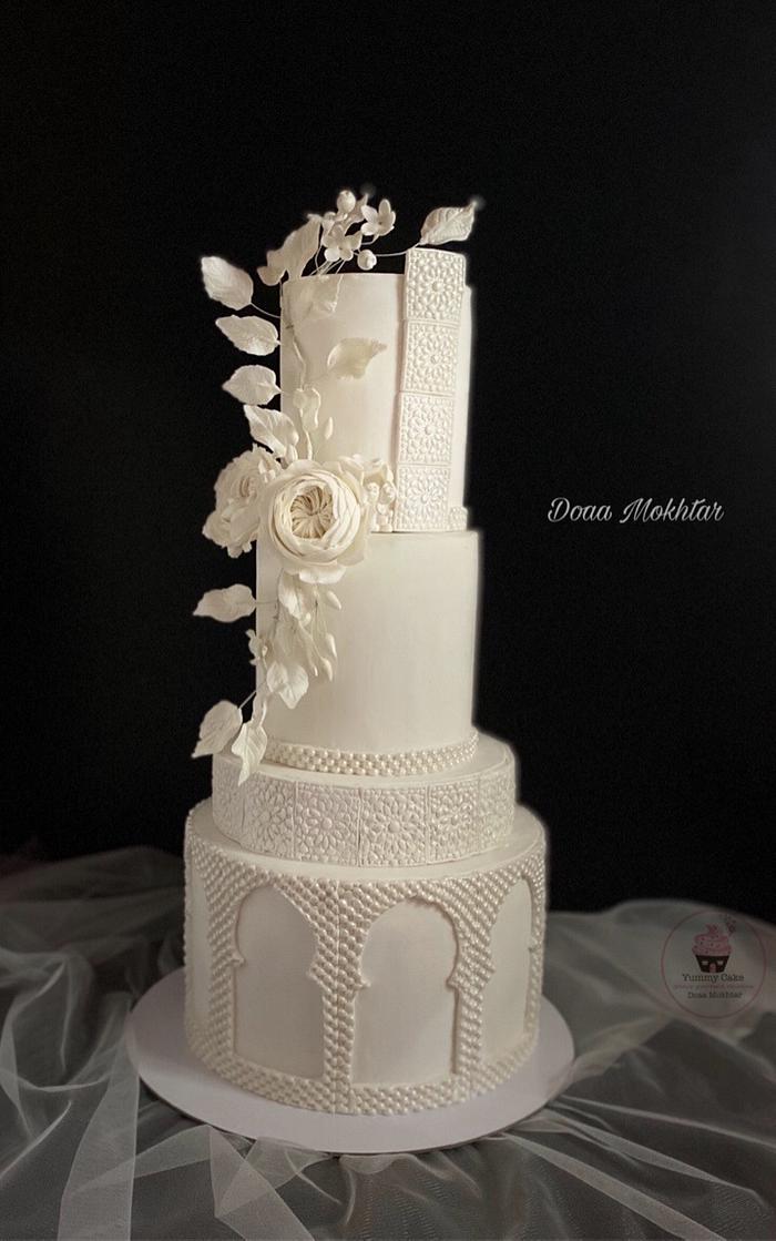Islamic decoration wedding cake
