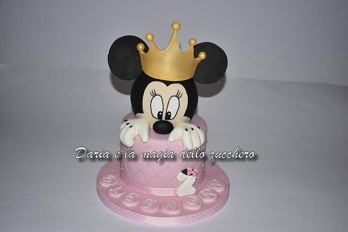 Minnie Queen cake