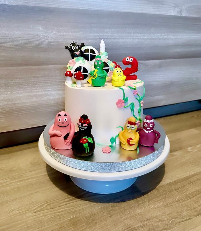 Barbapapa cake