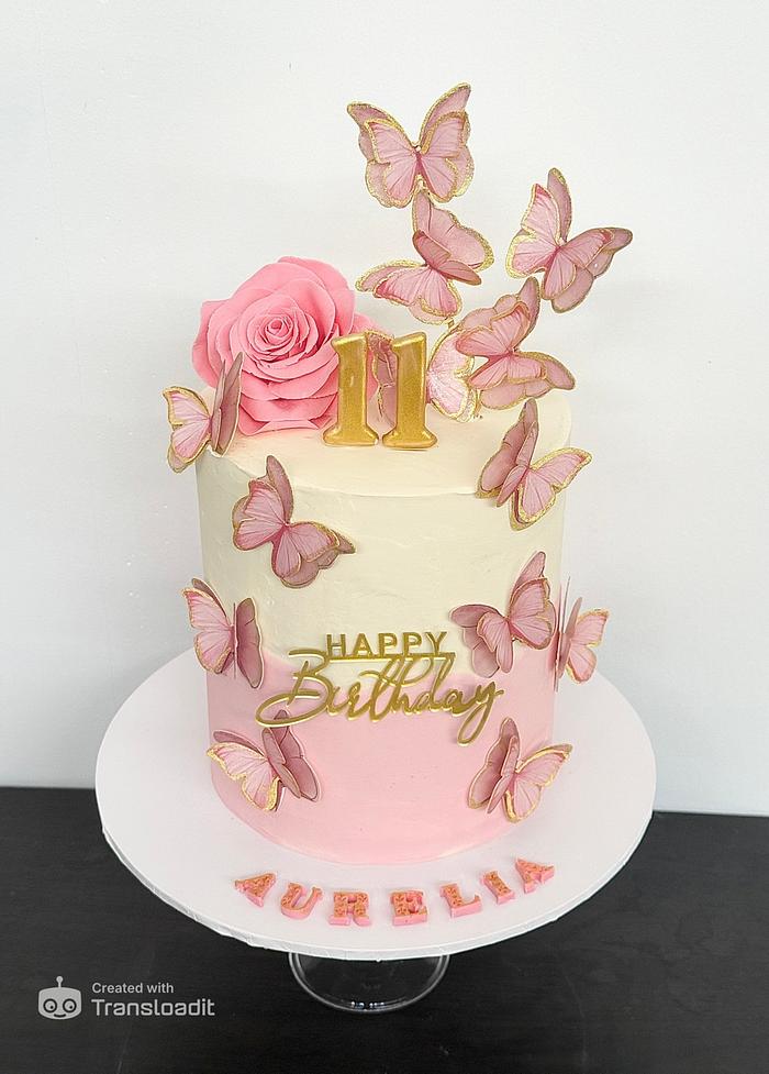 Cake for beautiful Aurelia 