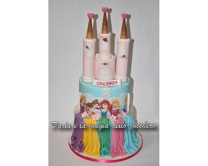 Disney Princesses cake 