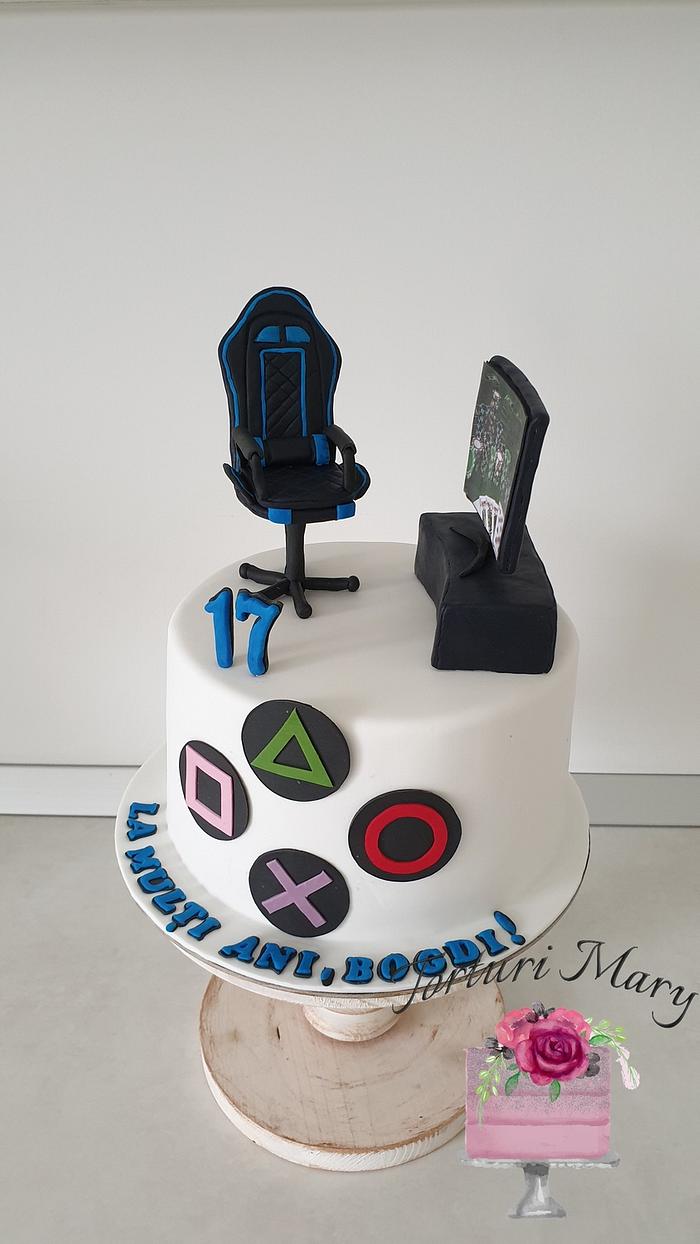 Video Game Birthday Cakes