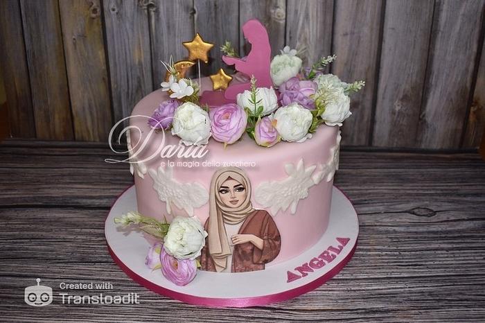 Hijab cake