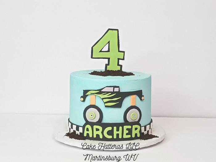 Monster Truck Cake