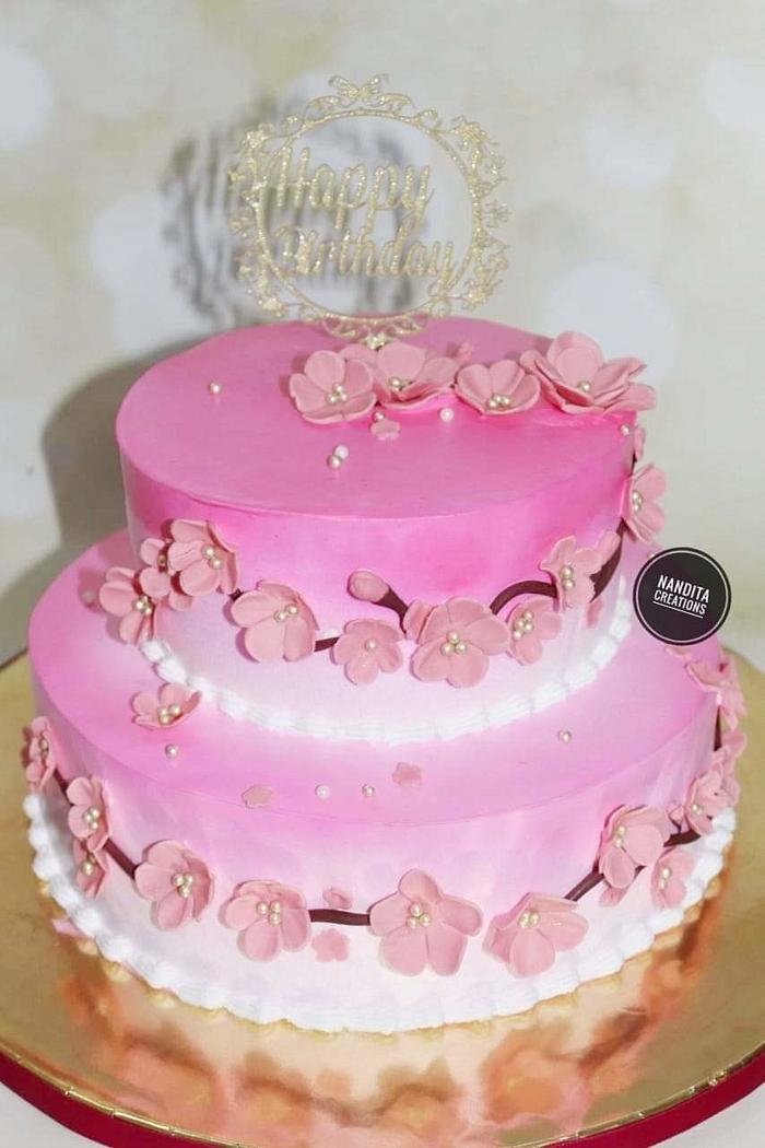 Simple elegant cake