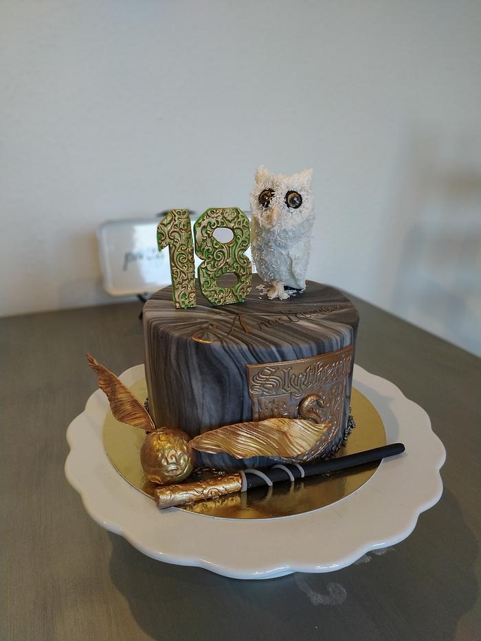 Harry Potter Themed Cake