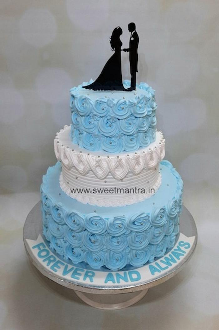 Tier Wedding cake