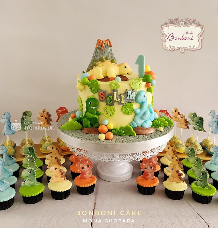 Dinasour cake