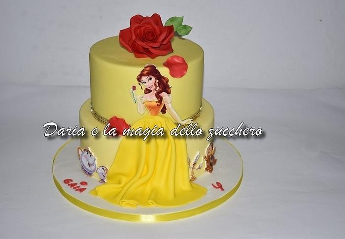 Princesse Belle cake