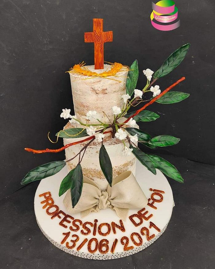 Profession of faith cake