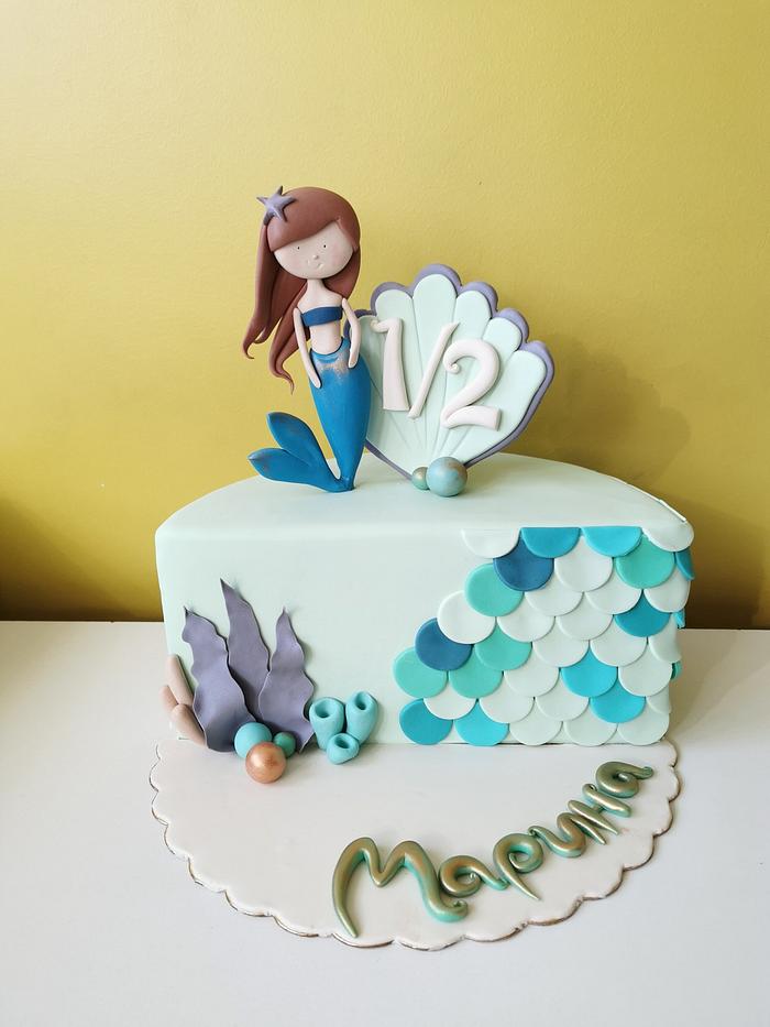 Mermaid cake