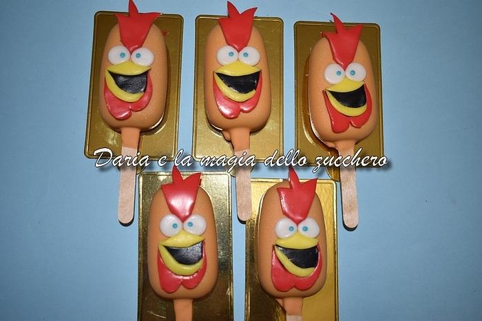 Bartolito chicken cake pops sicles