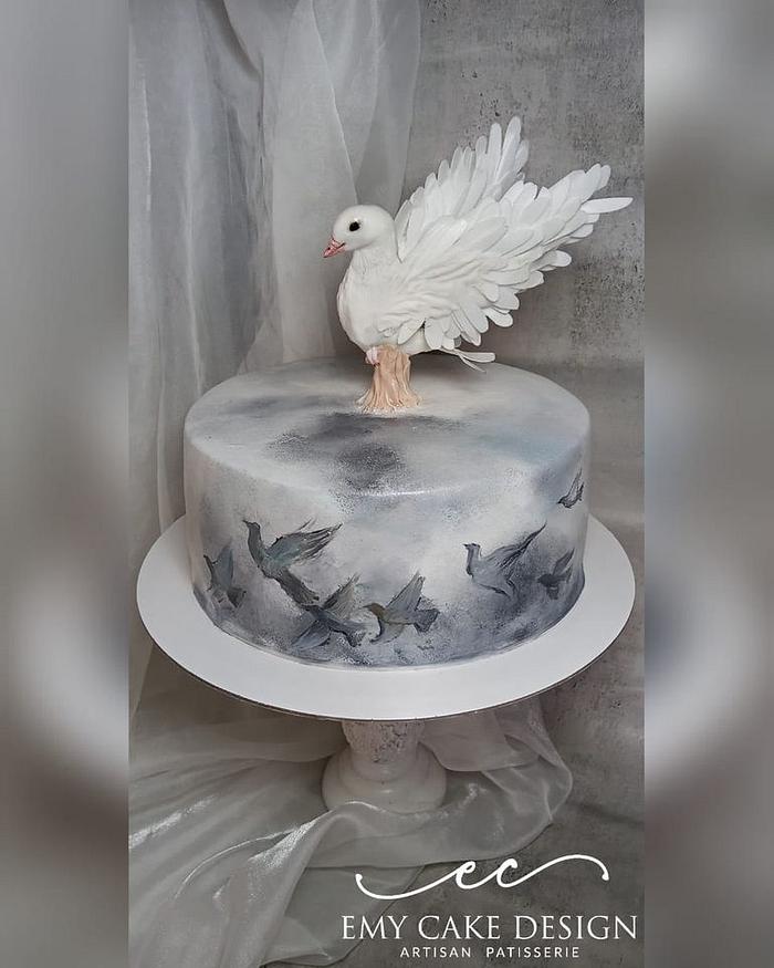 Pigeon cake