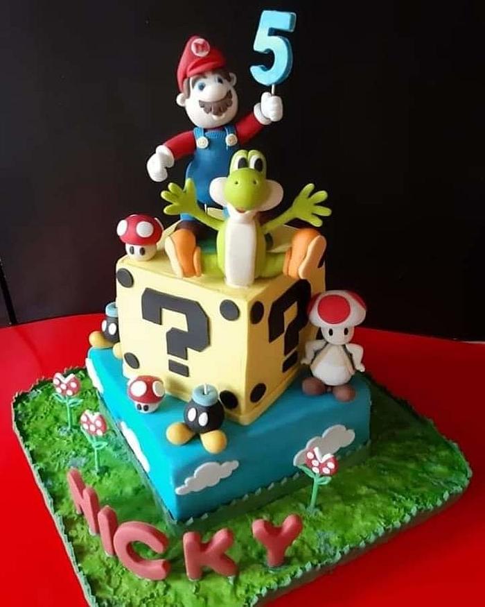 Mario Bross cake! 