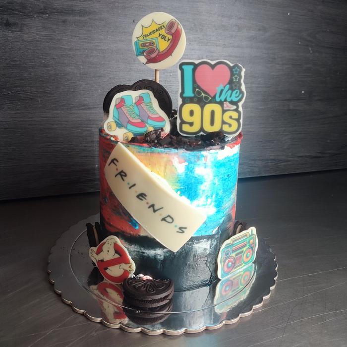 90s cake