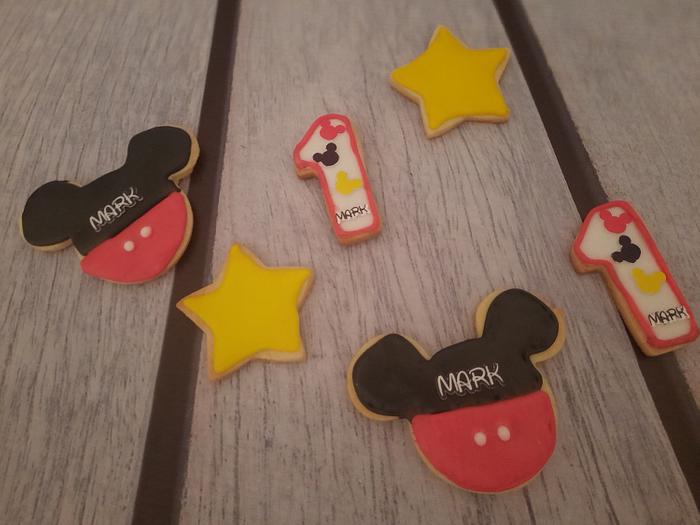 "Mickey Mouse Cookies "