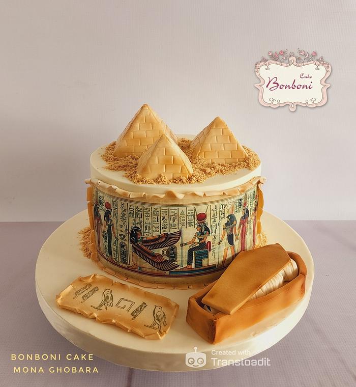 Old egyptian cake