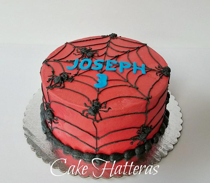 Spiderman Birthday Cake