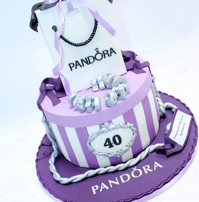Pandora  birthday cake 
