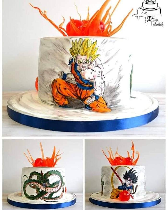 Dragon ball cake