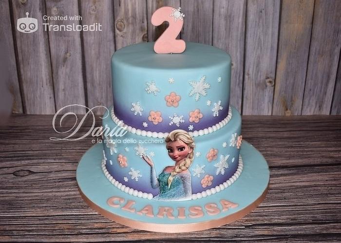 Frozen Disney cake