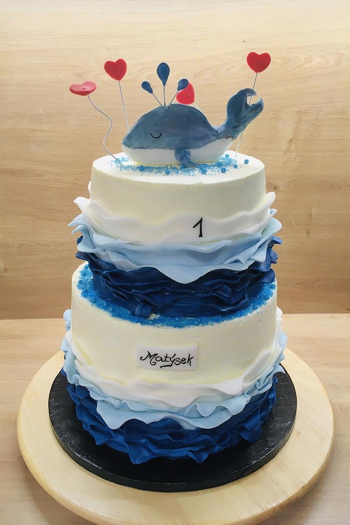 Whale cake