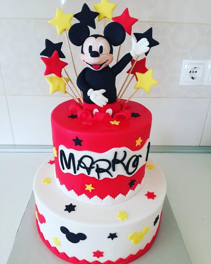 Mickey Mouse cake