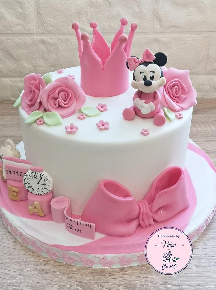baby cake Minnie Mouse