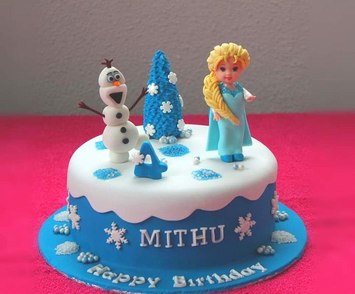 Frozen Theme Cake