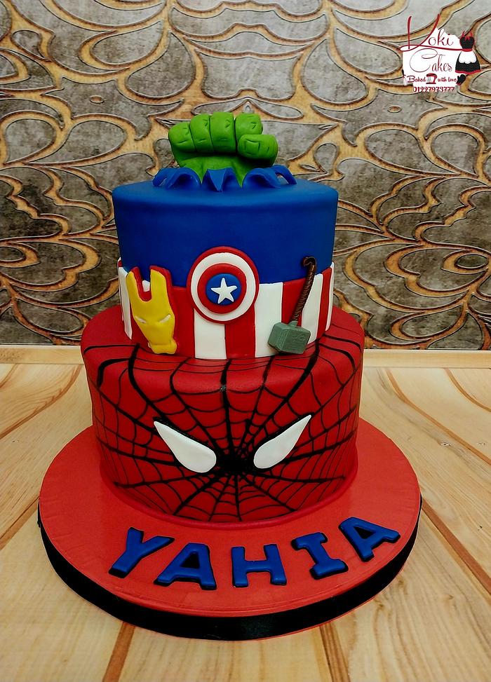 Order Marvel Avengers Cake Online - Best Deals | The Cakery Shop