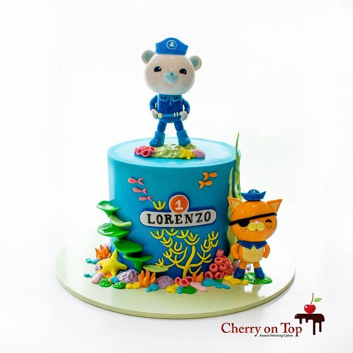Octonauts Cake and Toppers