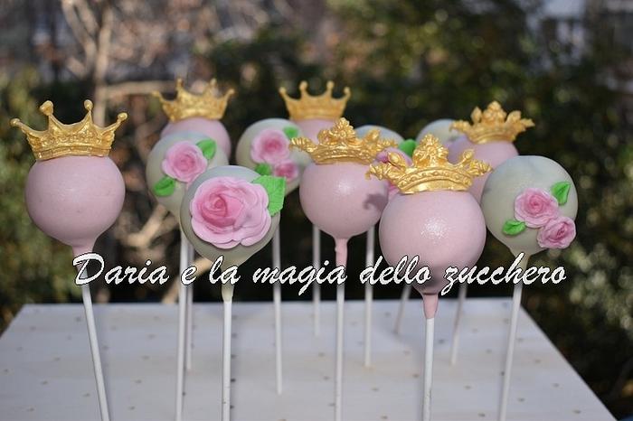 Princess cakepops