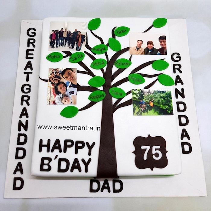 Family Tree cake