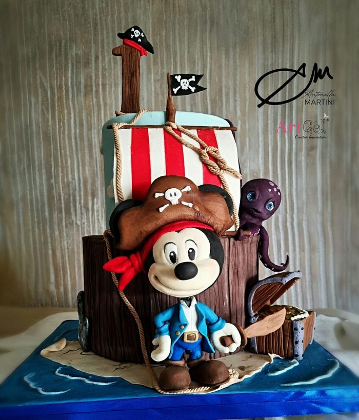 Mickey Mouse pirate