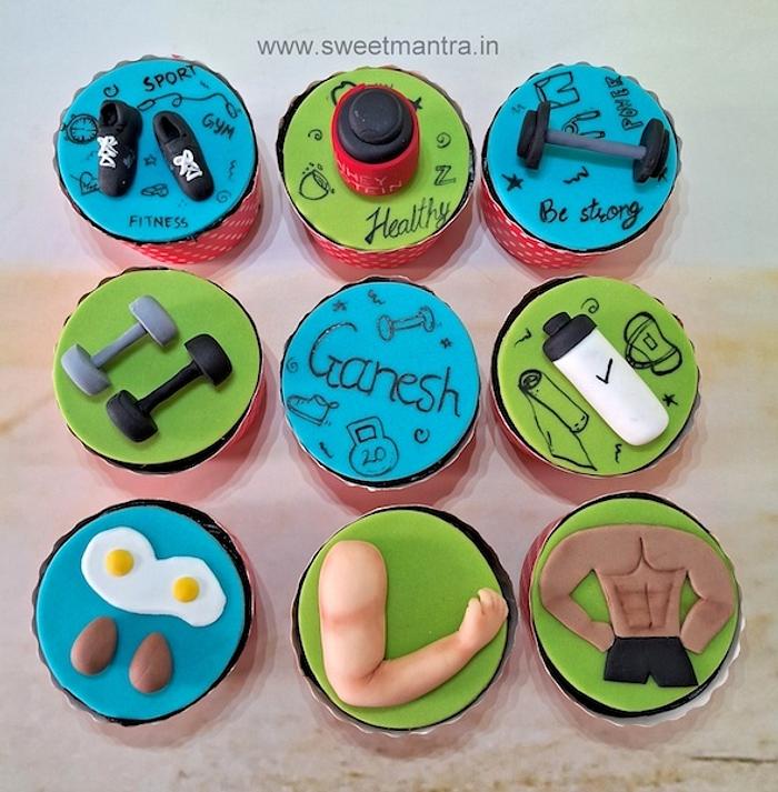 Workout cupcakes