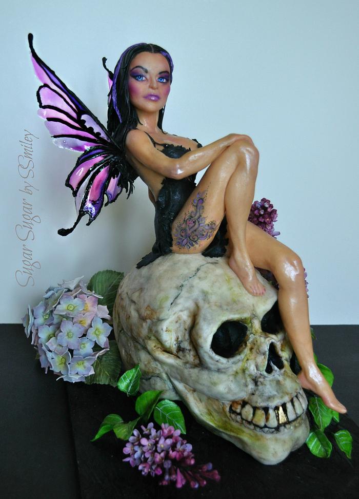 Goth Fairy - Gothic Sugar Art Collaboration 2020