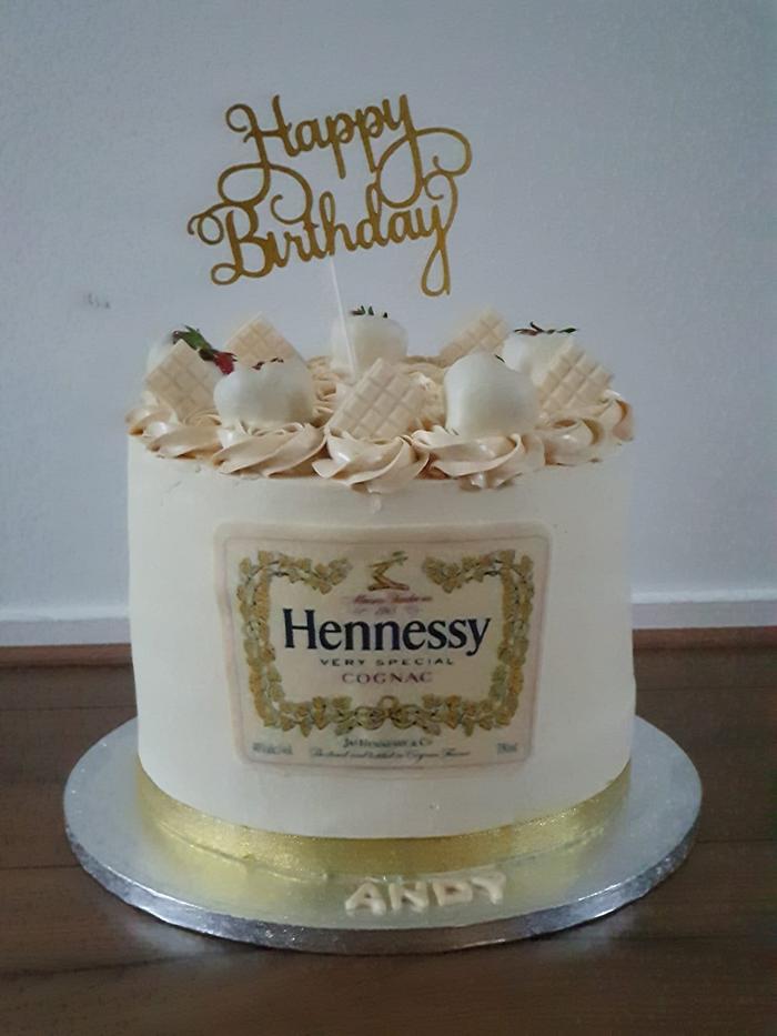 Hennessy cake