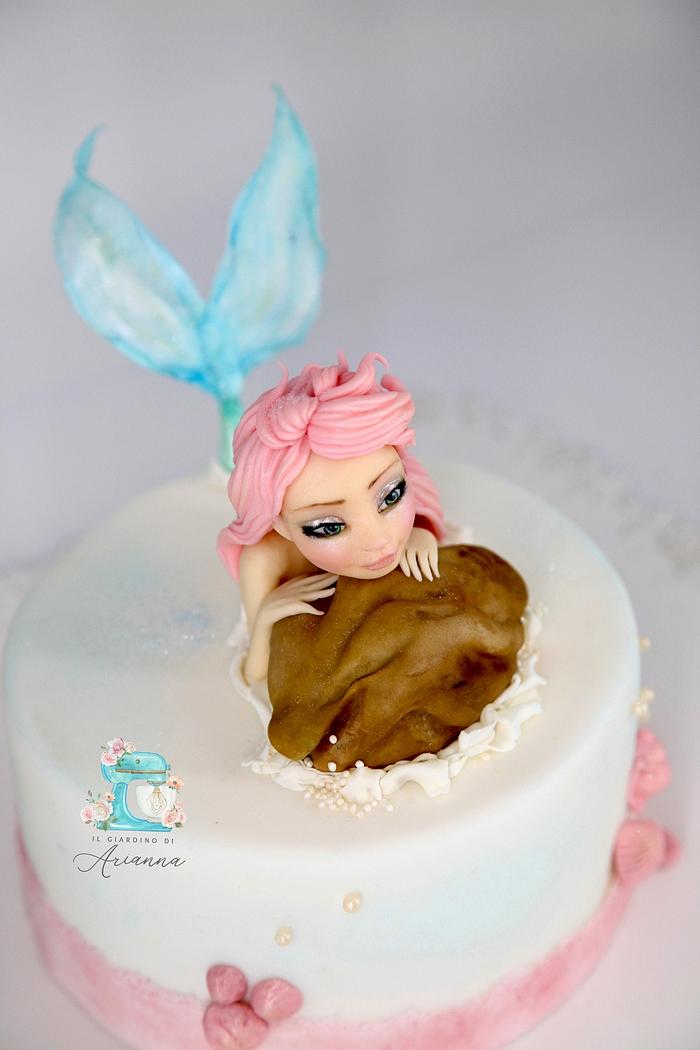 Mermaid Cake topper