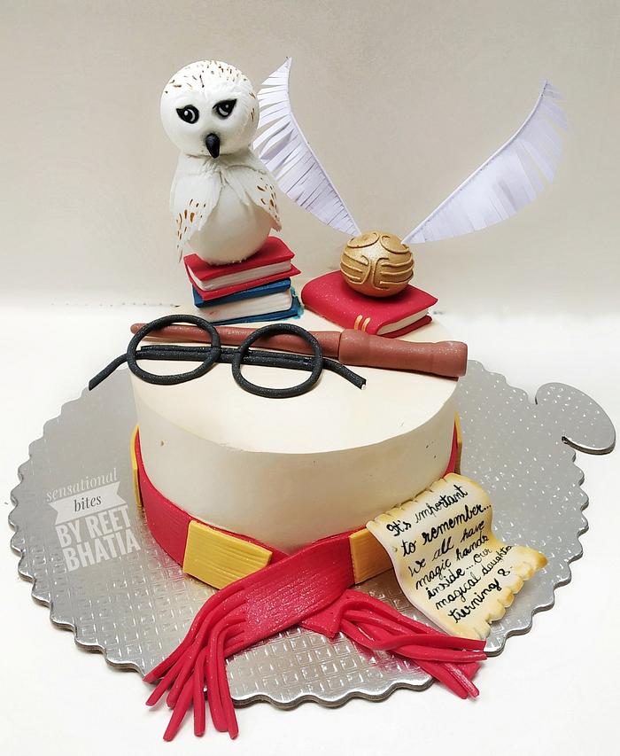 Harry Potter theme cake