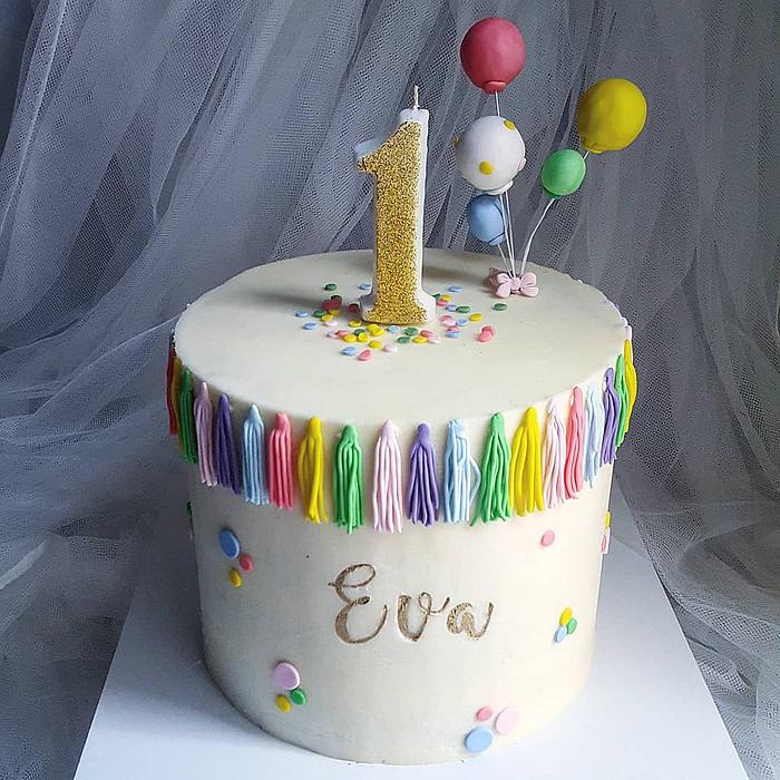 Balloons cake - Decorated Cake by Sanjin slatki svijet - CakesDecor