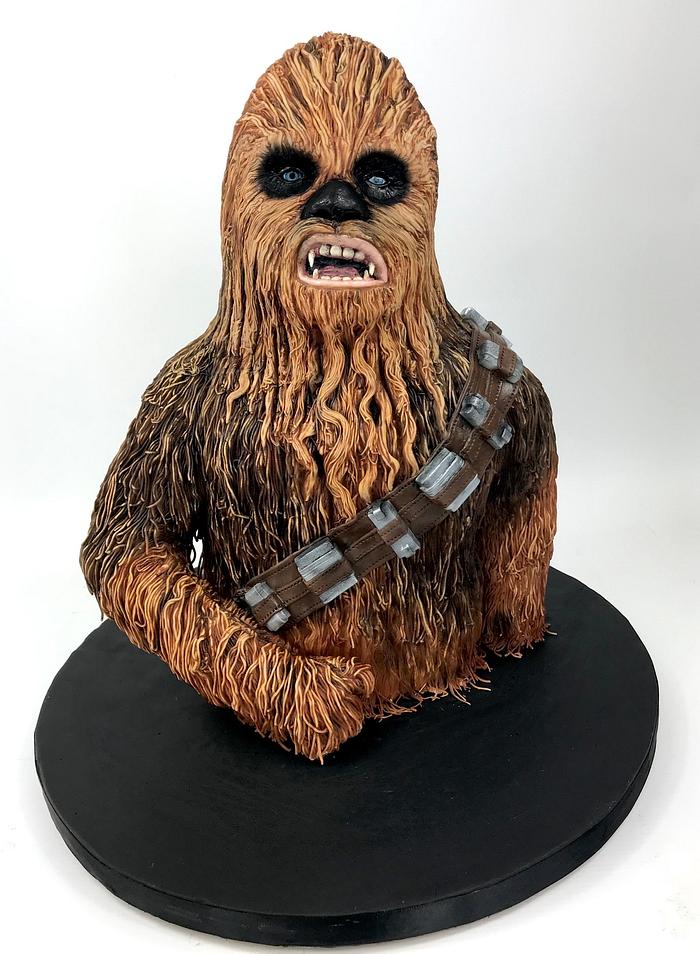 Star wars Chewbacca cake