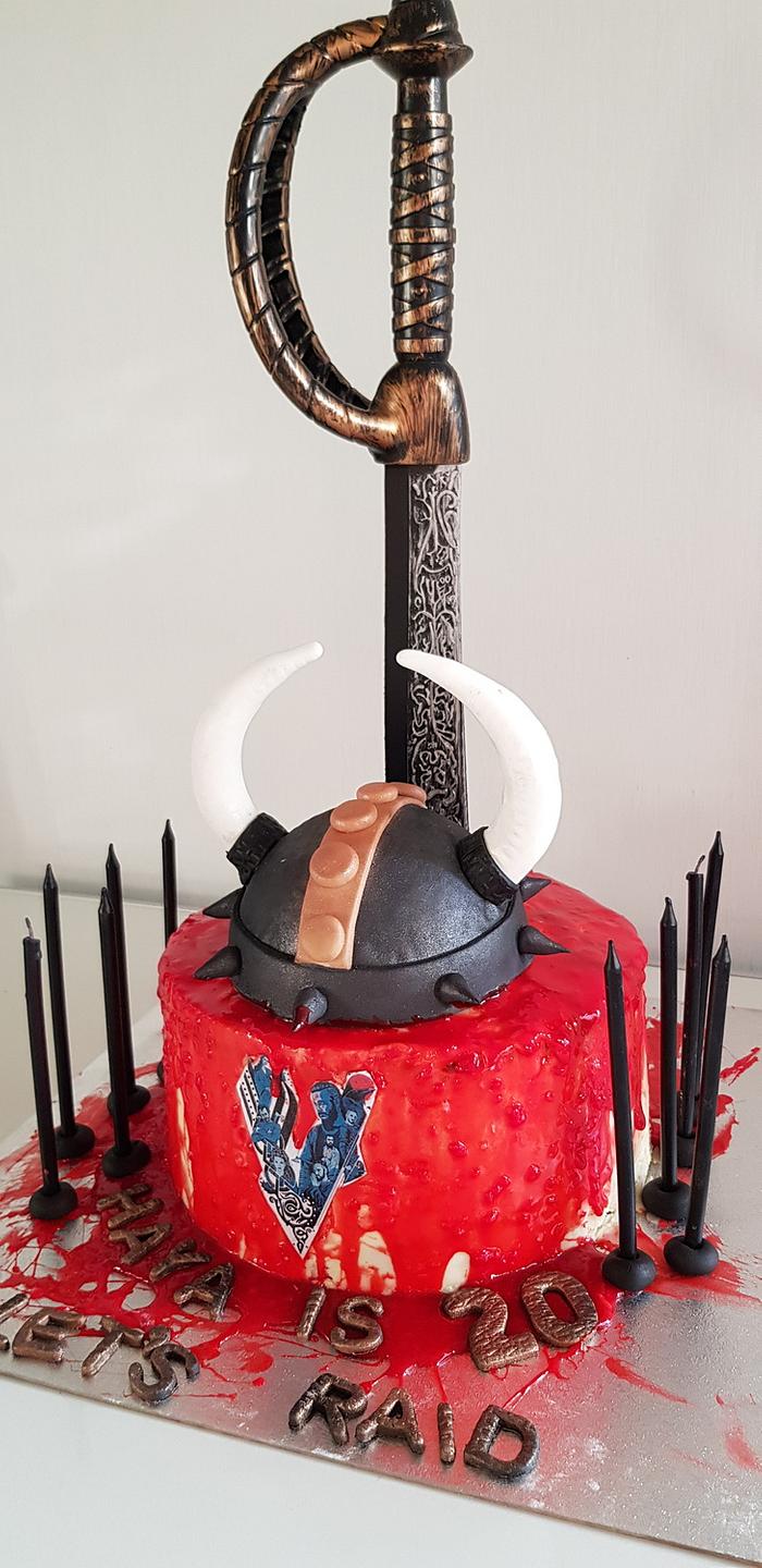 Vikings cake