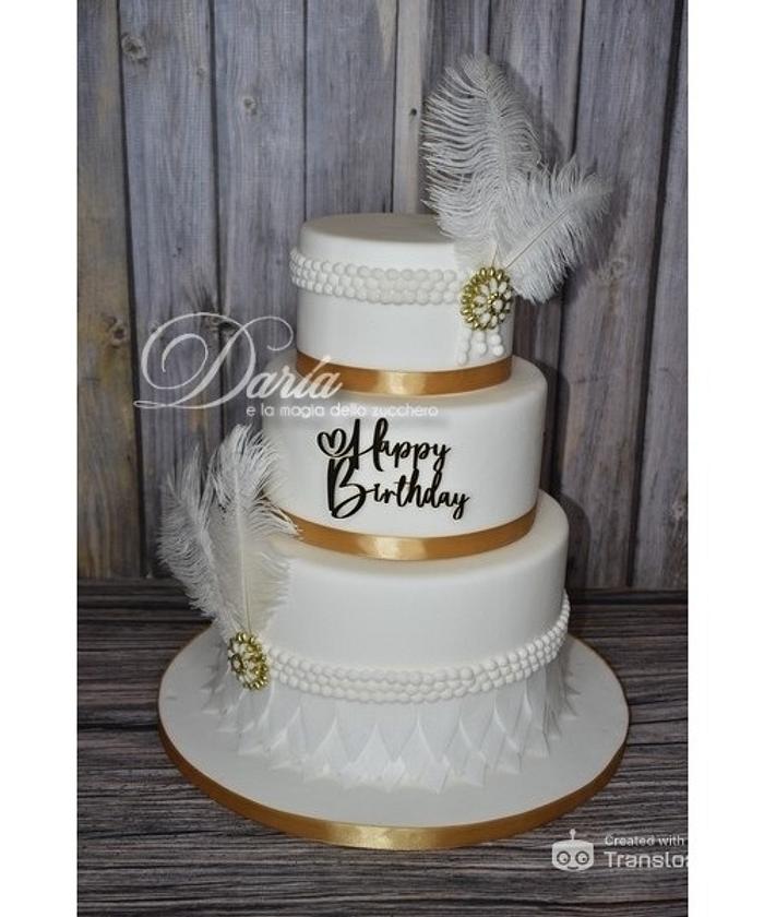 Art Deco & 1920s Cake