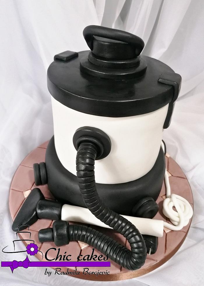 Cake vacuum cleaner