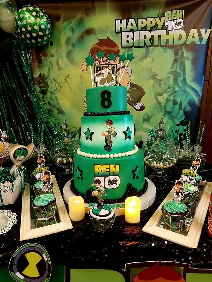 Ben 10 Cake by lolodeliciouscake