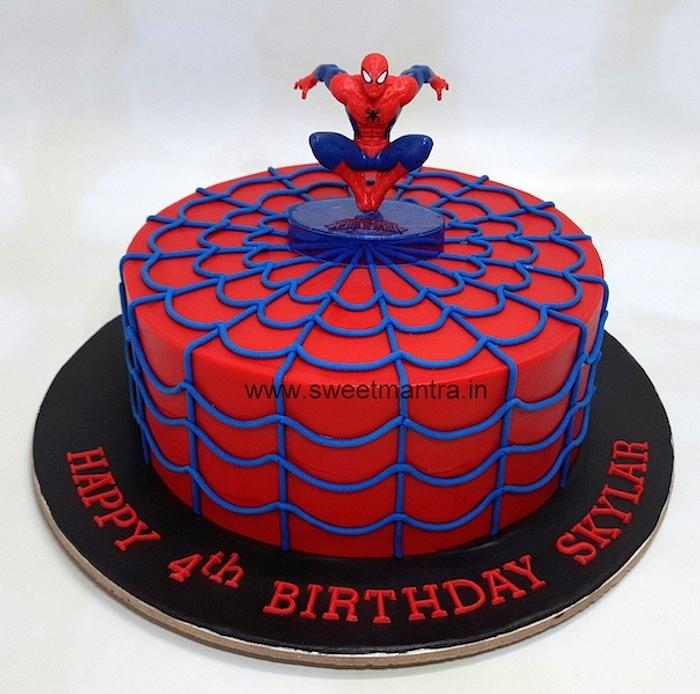 Spiderman cake