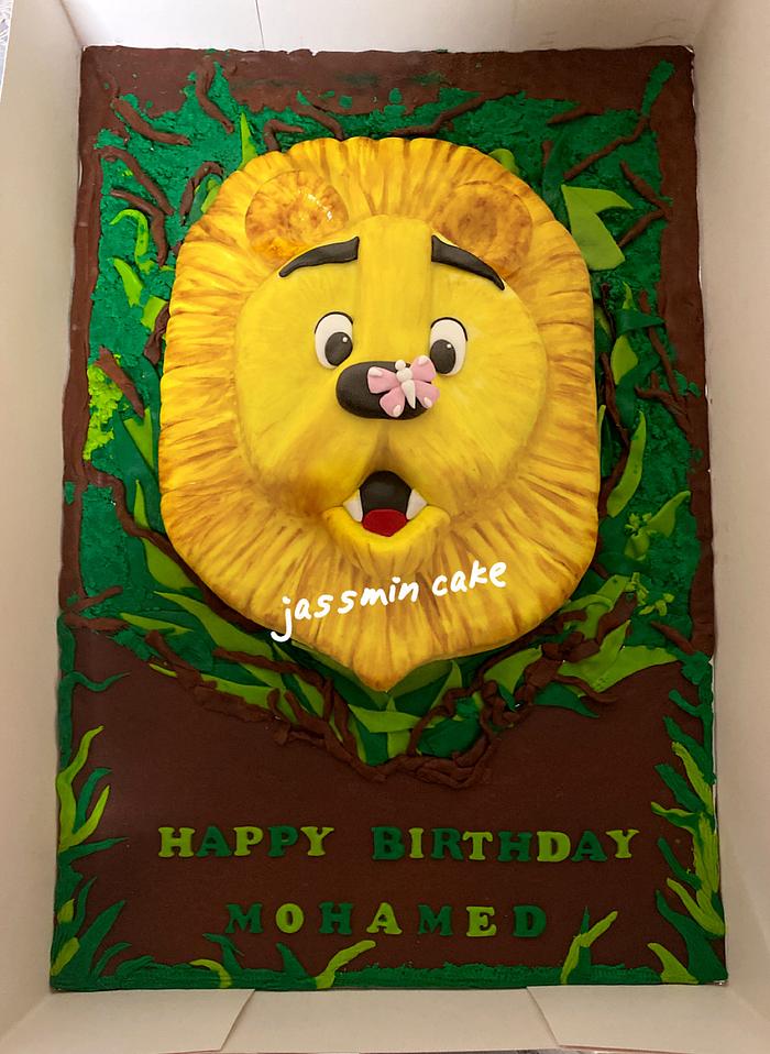 #Lion cake