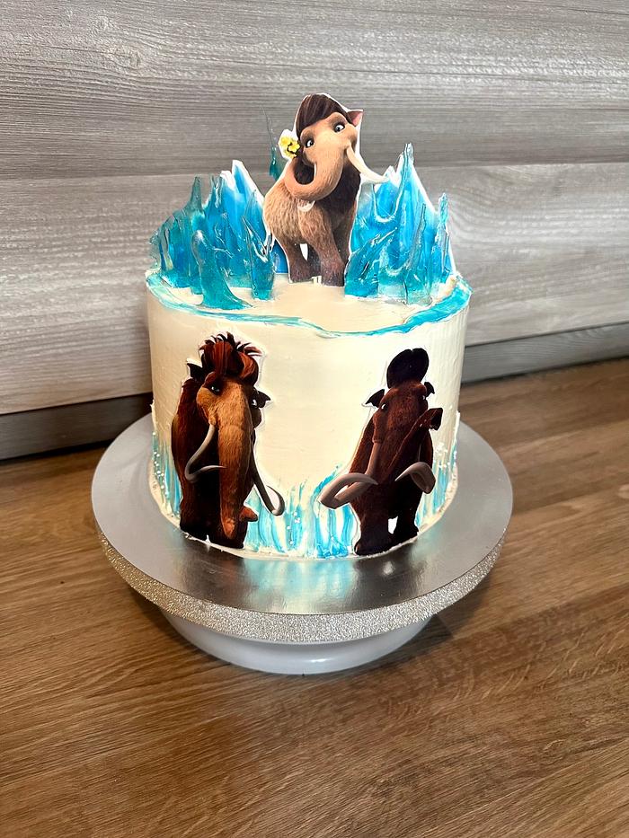 Ice Age cake